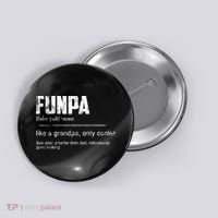 Funpa Like A Grandpa Only Cooler Funpa Definition Gift Button thumb 0