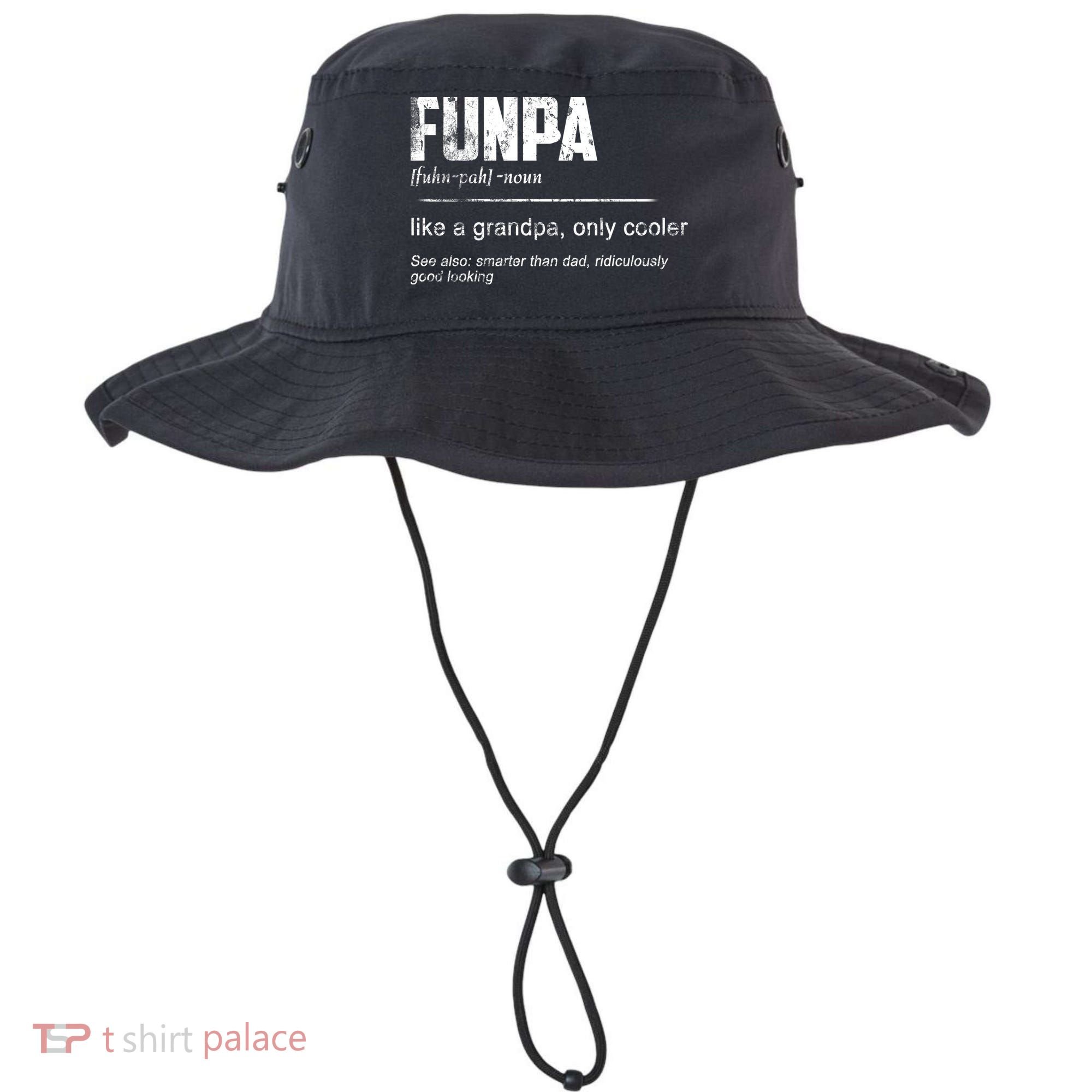 Funpa Like A Grandpa Only Cooler Funpa Definition Gift Bucket Hat