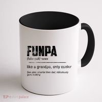 Funpa Like A Grandpa Only Cooler Funpa Definition Gift Coffee Mug thumb 1