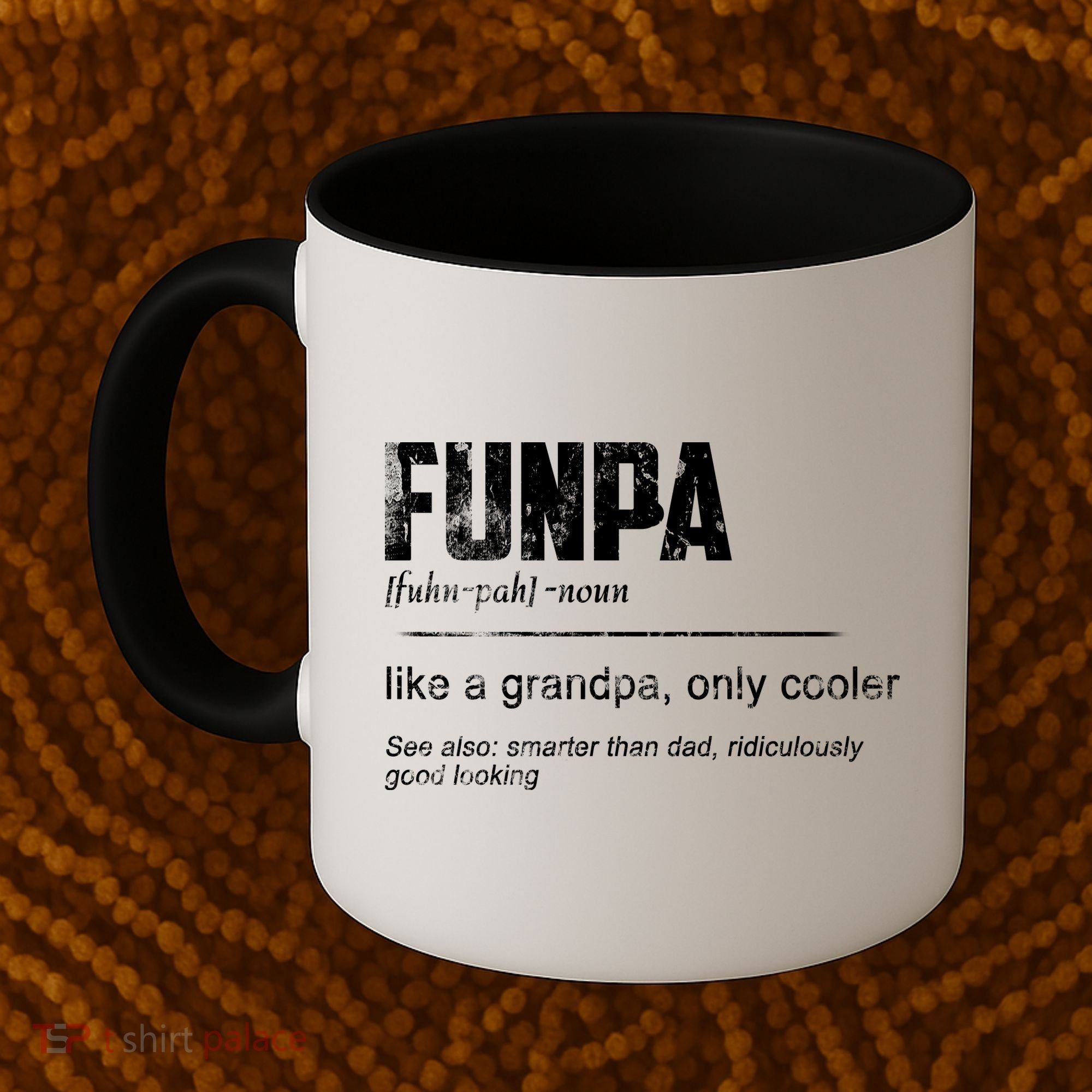 Funpa Like A Grandpa Only Cooler Funpa Definition Gift Coffee Mug