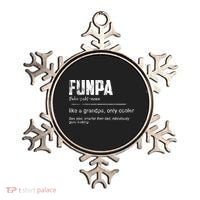 Funpa Like A Grandpa Only Cooler Funpa Definition Gift Ornament thumb 0
