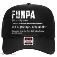 Funpa Like A Grandpa Only Cooler Funpa Definition Gift Hat thumb 0