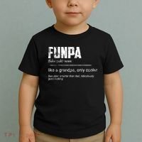 Funpa Like A Grandpa Only Cooler Funpa Definition Gift Toddler T-Shirt thumb 2