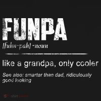 Funpa Like A Grandpa Only Cooler Funpa Definition Gift Women's Long Sleeve Shirt thumb 2
