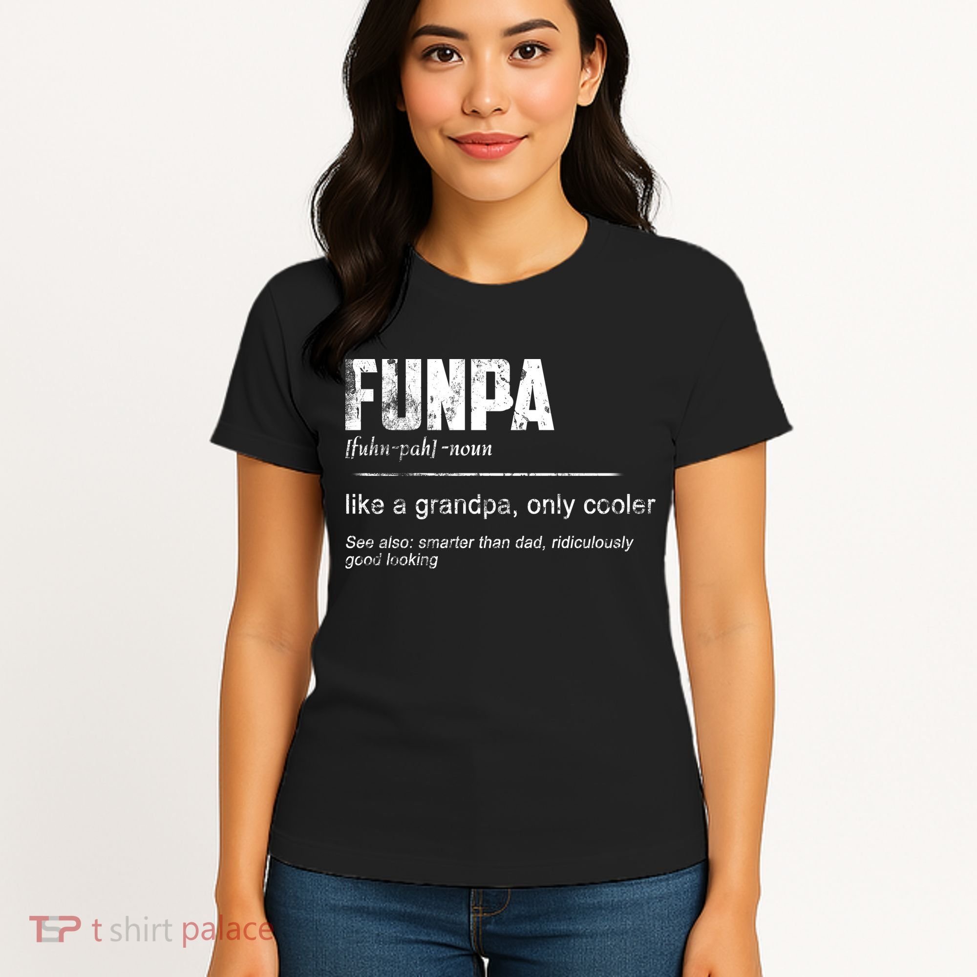 Funpa Like A Grandpa Only Cooler Funpa Definition Gift Women's T-Shirt