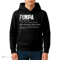 Funpa Like A Grandpa Only Cooler Funpa Definition Gift Kids Hoodie thumb 4