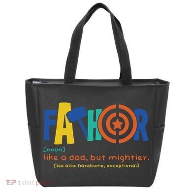 Fathor Like A Dad But Mightier Tote Bag