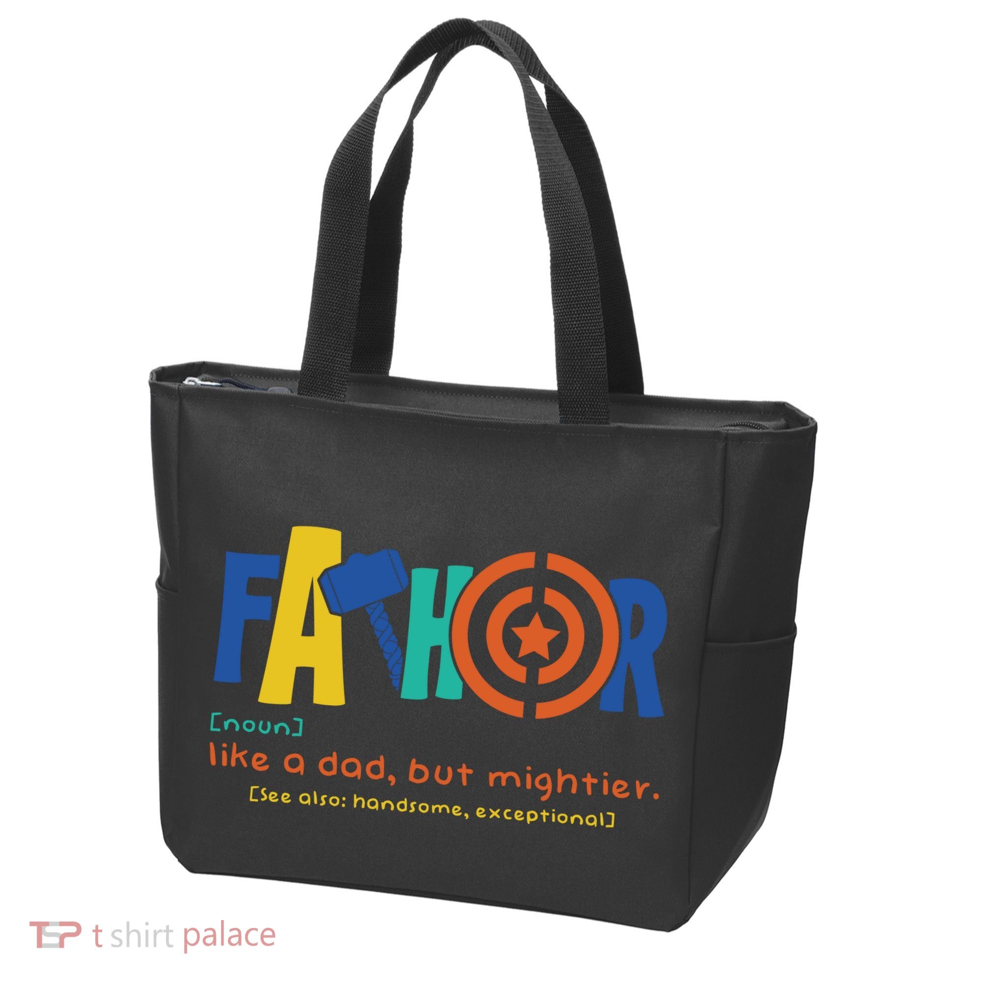 Fathor Like A Dad But Mightier Tote Bag