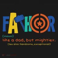 Fathor Like A Dad But Mightier Tote Bag thumb 4