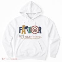 Fathor Like A Dad But Mightier Hoodie thumb 0