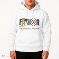 Fathor Like A Dad But Mightier Hoodie thumb 2