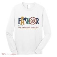 Fathor Like A Dad But Mightier Long Sleeve Shirt thumb 0