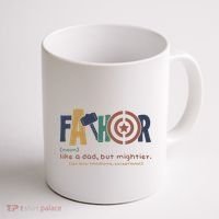 Fathor Like A Dad But Mightier Coffee Mug thumb 1
