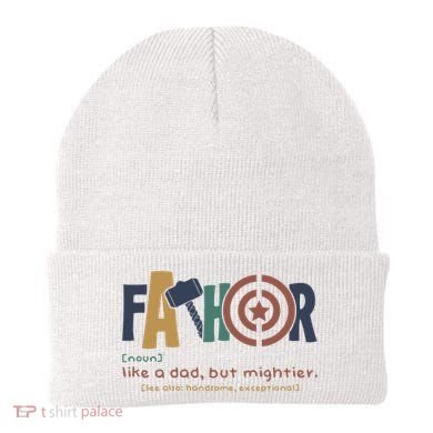 Fathor Like A Dad But Mightier Beanie