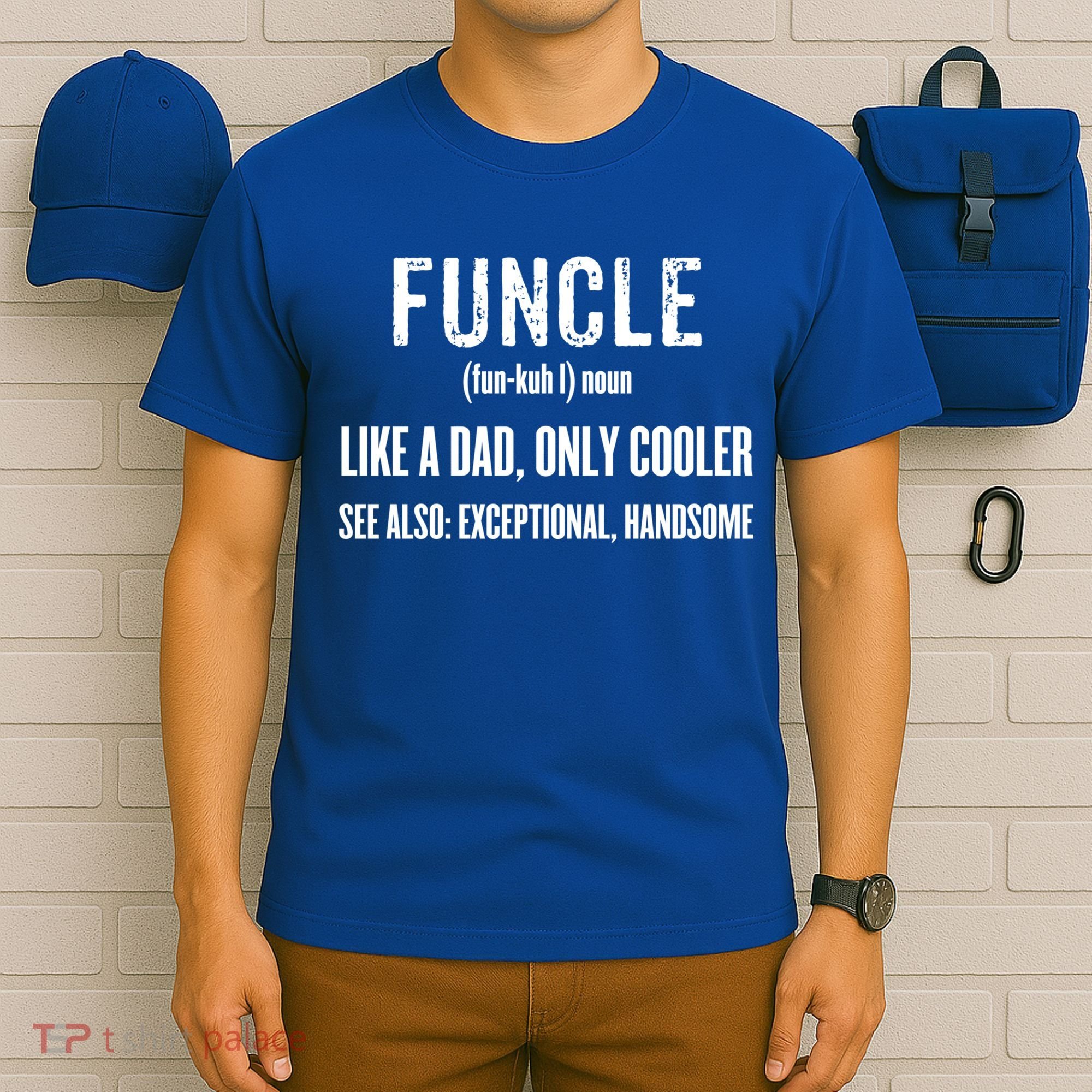 Funcle Like A Dad Only Cooler Funny FatherS Day Gift Gift T-Shirt