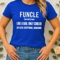Funcle Like A Dad Only Cooler Funny FatherS Day Gift Gift Women's T-Shirt thumb 2