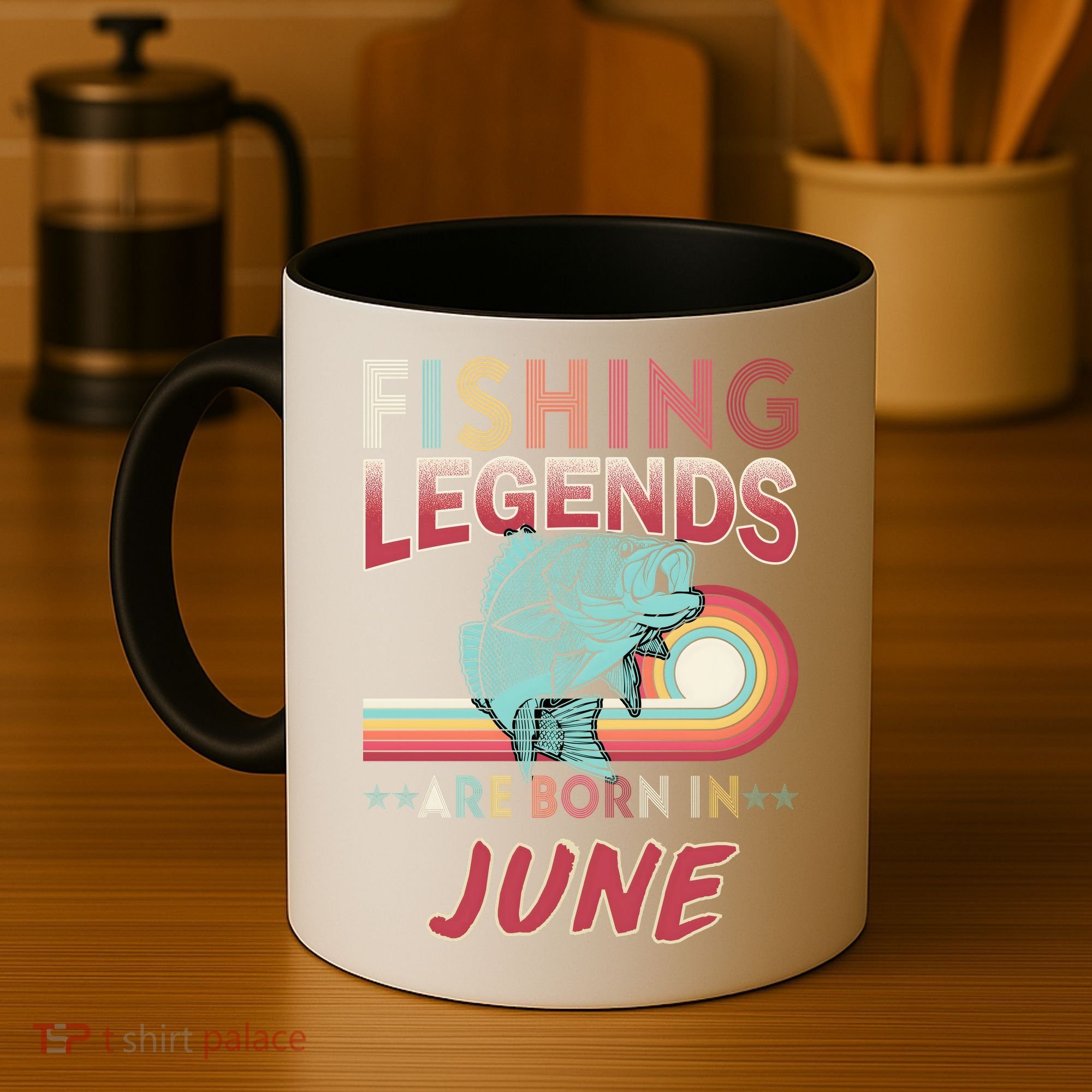Fishing Legends Are Born In June Coffee Mug