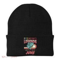 Fishing Legends Are Born In June Beanie thumb 0