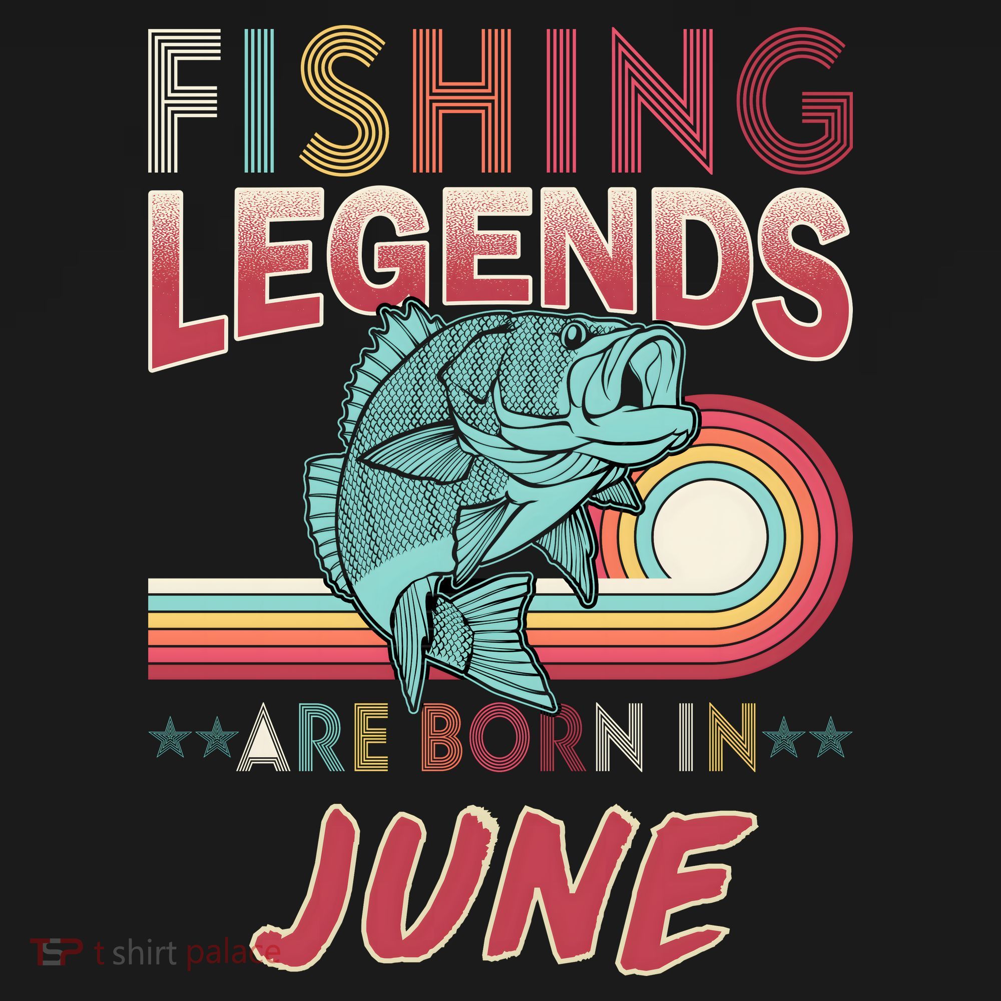 Fishing Legends Are Born In June Ornament