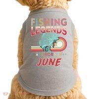 Fishing Legends Are Born In June Doggie Tank thumb 0