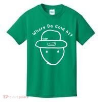 Funny Leprechaun Amateur Sketch Meme St Patricks Day 2024 Kids T-Shirt thumb 0