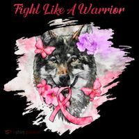 Fight Like A Warrior Wolf Pink Ribbon Breast Cancer Coffee Mug thumb 5