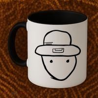 Funny Leprechaun Amateur Sketch Meme St Patricks Day 2024 Coffee Mug thumb 2