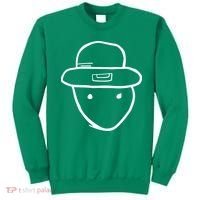 Funny Leprechaun Amateur Sketch Meme St Patricks Day 2024 Sweatshirt thumb 0