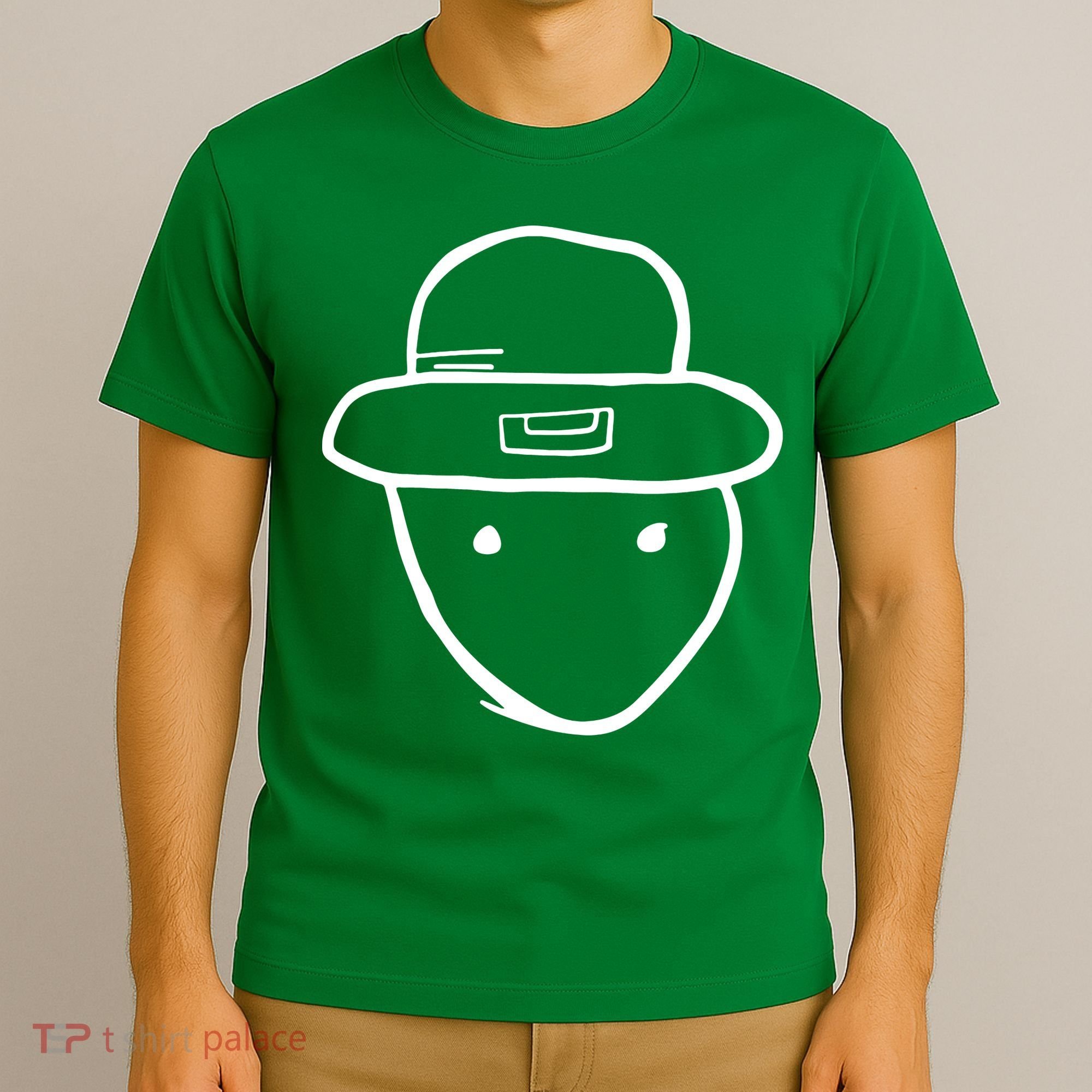Funny Leprechaun Amateur Sketch Meme St Patricks Day 2024 T-Shirt