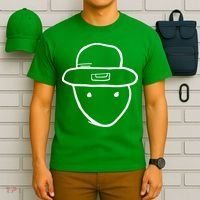 Funny Leprechaun Amateur Sketch Meme St Patricks Day 2024 T-Shirt thumb 6
