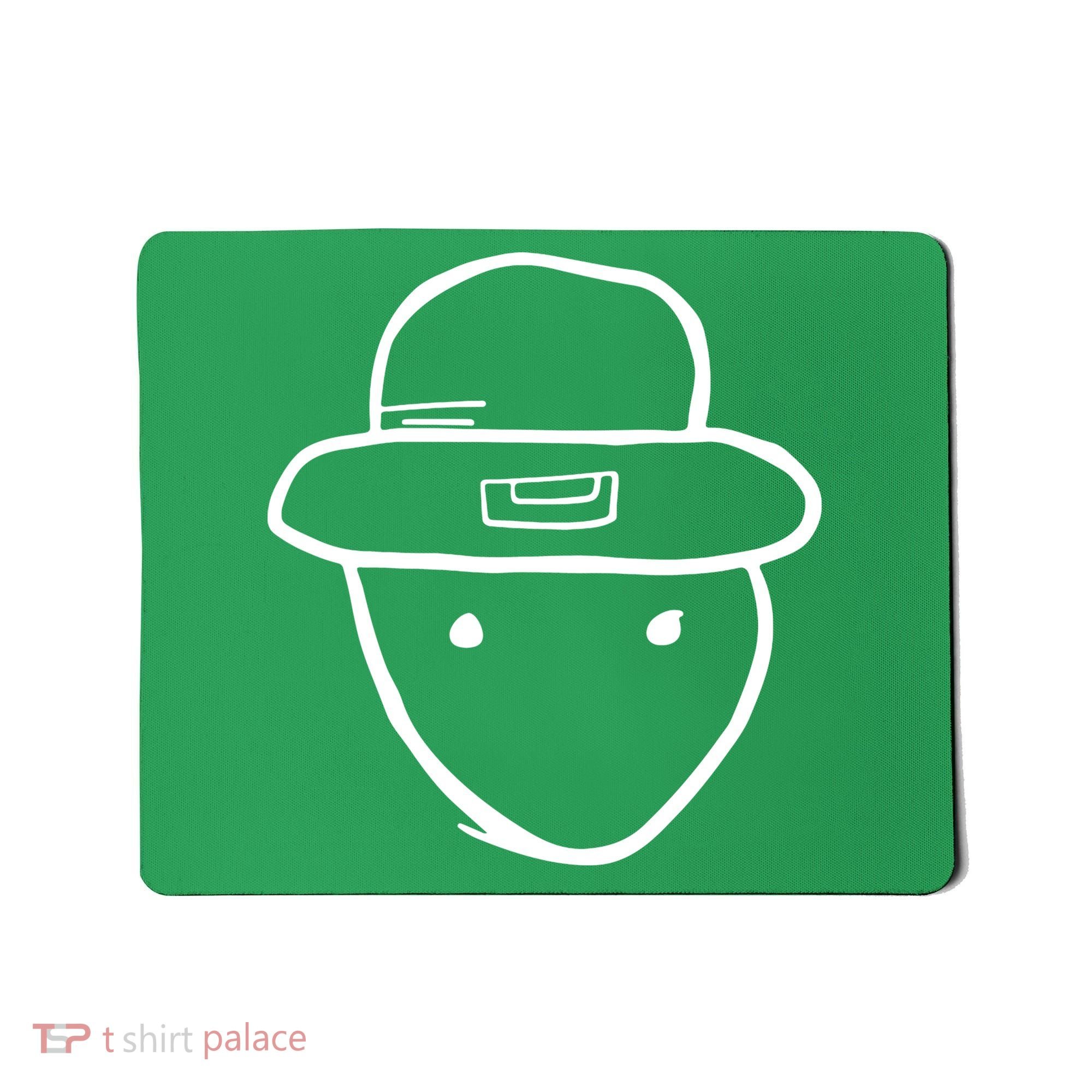 Funny Leprechaun Amateur Sketch Meme St Patricks Day 2024 Mousepad
