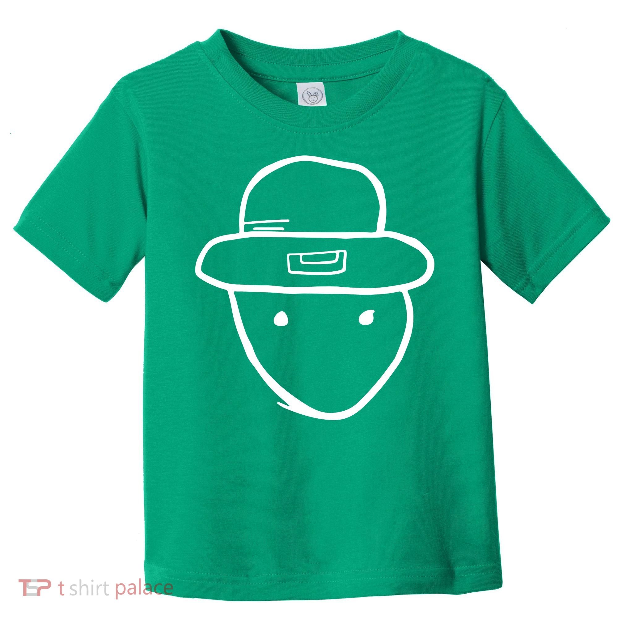 Funny Leprechaun Amateur Sketch Meme St Patricks Day 2024 Toddler T-Shirt