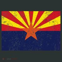 Flag of Arizona Vintage T-Shirt thumb 7