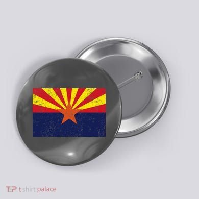 Flag of Arizona Vintage Button