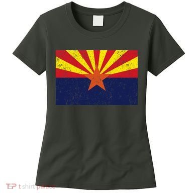 Flag of Arizona Vintage Women's T-Shirt