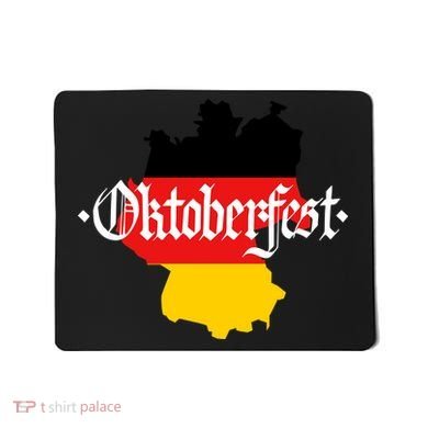 Flag of Oktoberfest Mousepad