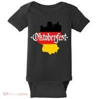 Flag of Oktoberfest Baby Bodysuit thumb 0