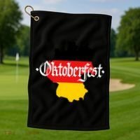Flag of Oktoberfest Golf Towel thumb 1