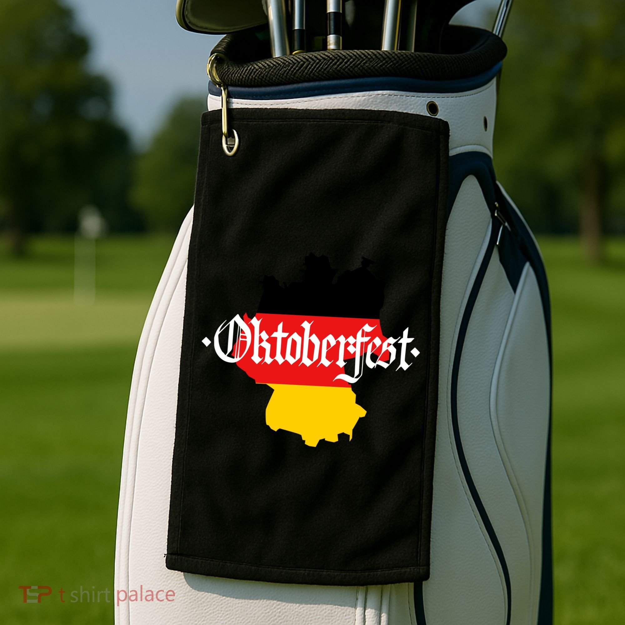 Flag of Oktoberfest Golf Towel