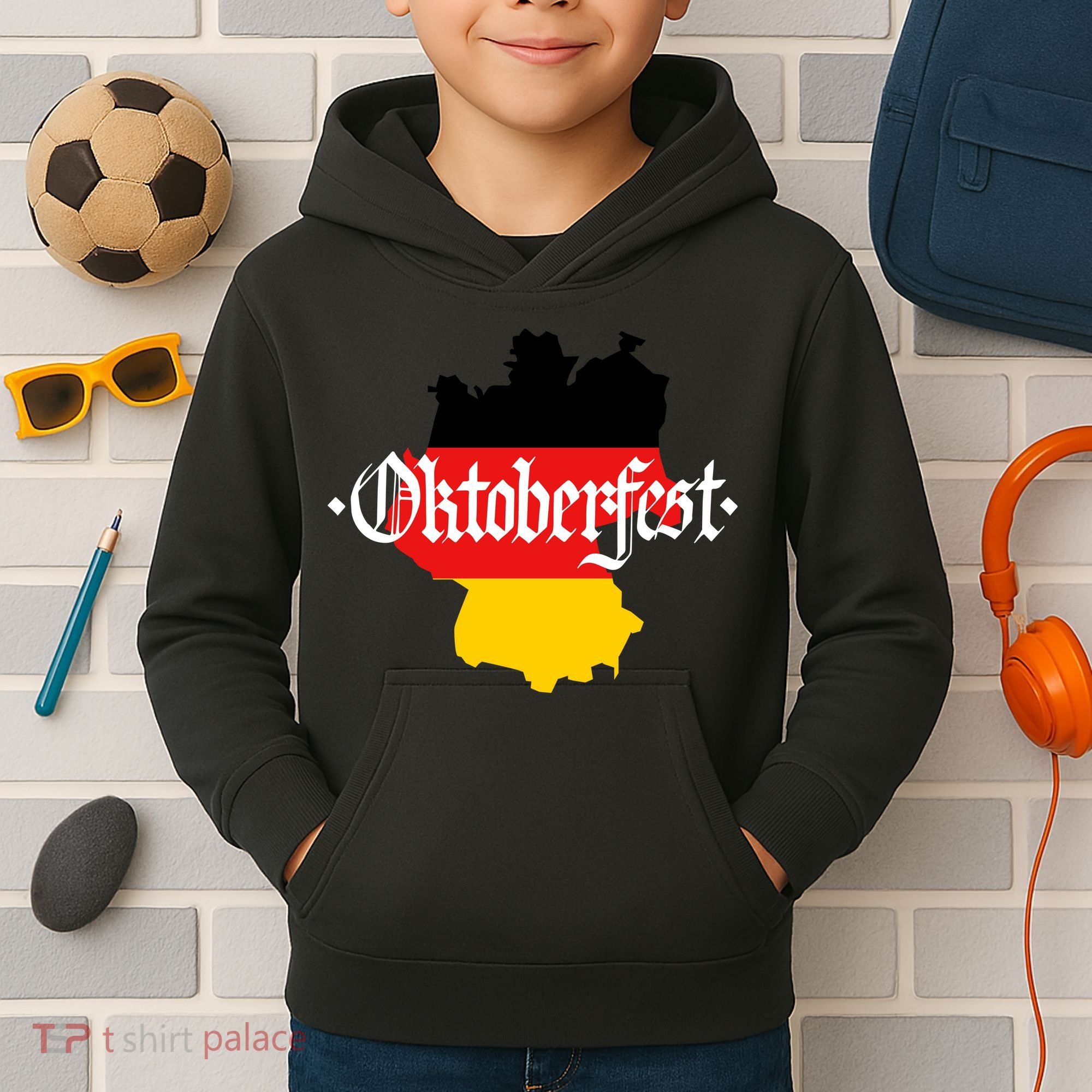 Flag of Oktoberfest Kids Hoodie