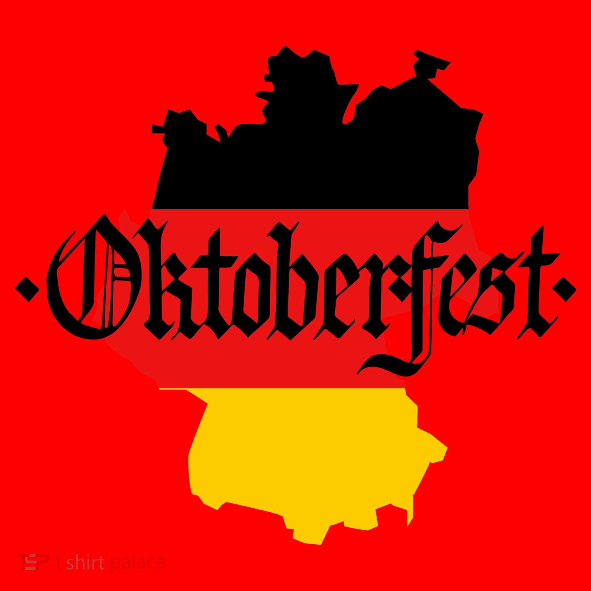 Flag of Oktoberfest Santa Hat