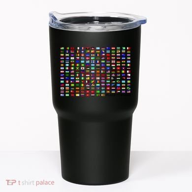 Flags of the World Tumbler
