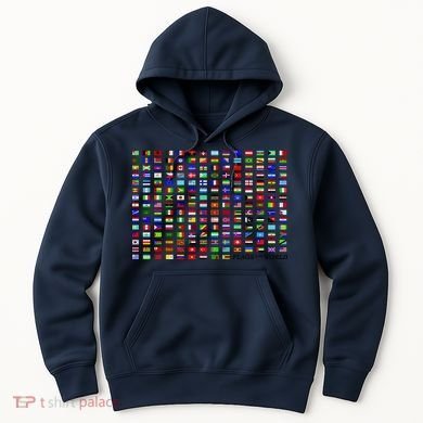 Flags of the World Hoodie