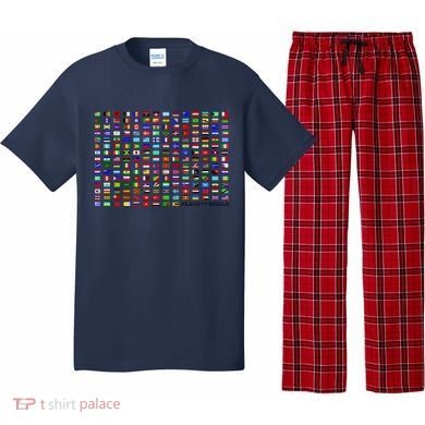 Flags of the World Pajama Set