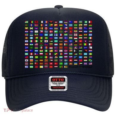 Flags of the World Hat