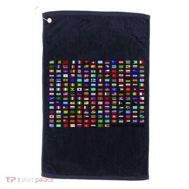 Flags of the World Golf Towel