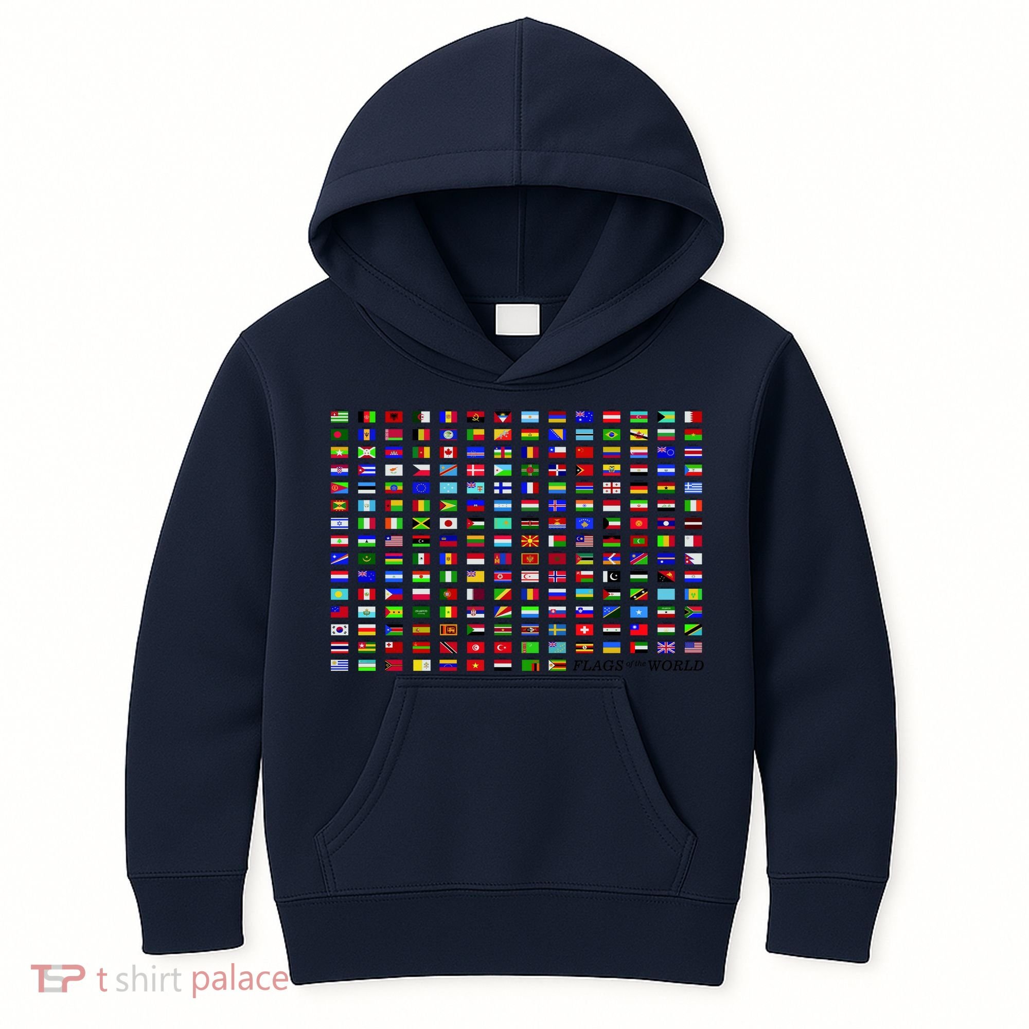 Flags of the World Kids Hoodie
