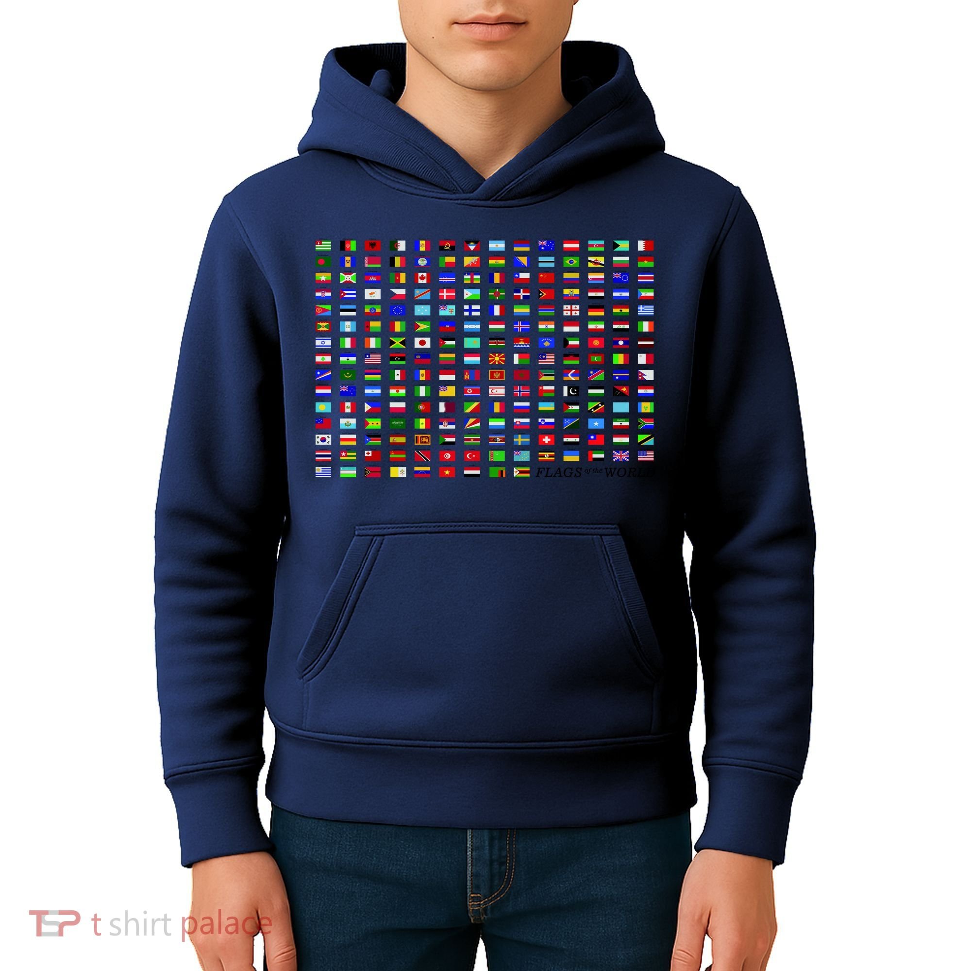 Flags of the World Kids Hoodie
