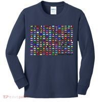 Flags of the World Kids Long Sleeve Shirt thumb 0