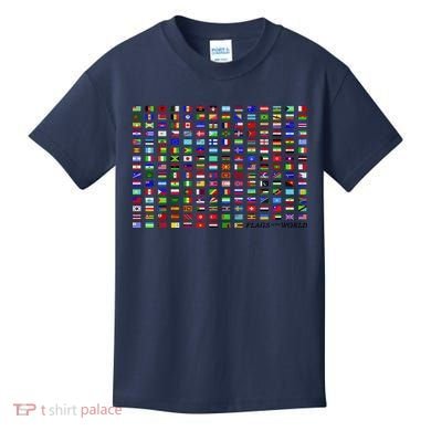 Flags of the World Kids T-Shirt